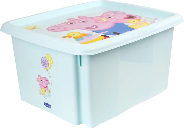 Pojemnik do przechowywania z pokrywką Peppa Pig 24 l