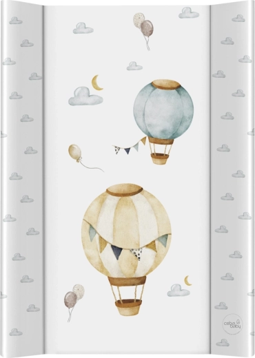 Ceba Baby miękka podkładka do przewijania Basic Balloons 50 × 70 cm