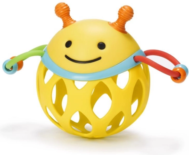 Skip Hop grzechotka do ręki Pszczółka wspierająca motorykę 3m+