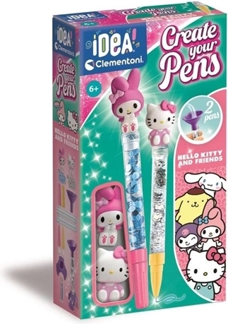 Clementoni Idea mini fabryka długopisów Hello Kitty i przyjaciele
