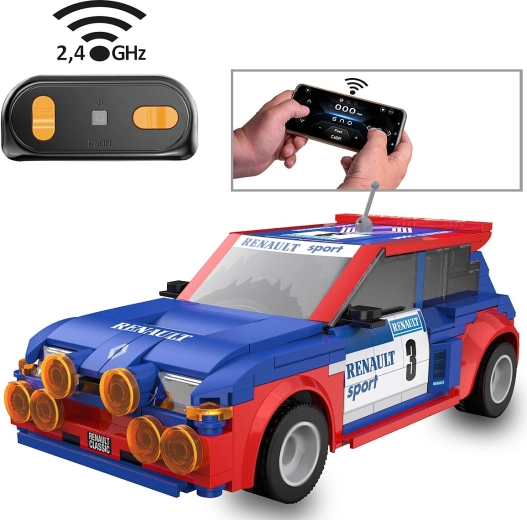 Klocki konstrukcyjne CaDA Renault 5 Maxi Turbo zdalnie sterowane 1:20