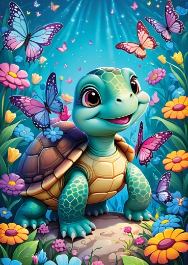 Puzzle Yazz żółw 1000 elementów