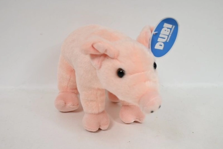 Różowa pluszowa świnka 22 cm
