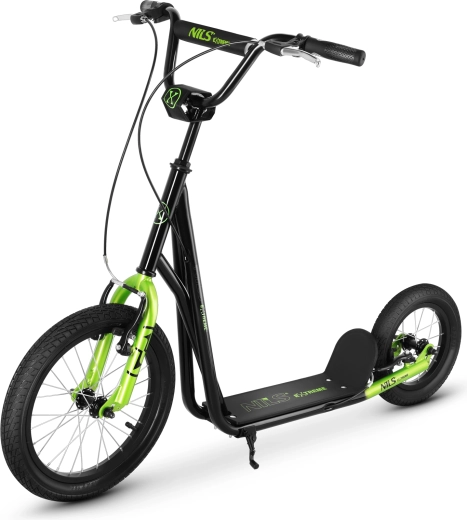 Hulajnoga z pompowanymi kołami 16/12 do miasta i na drogę Nils Extreme