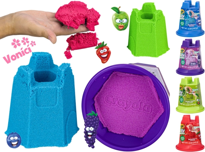 Crayola pachnący piasek kinetyczny 142 g dla dzieci od 3 lat