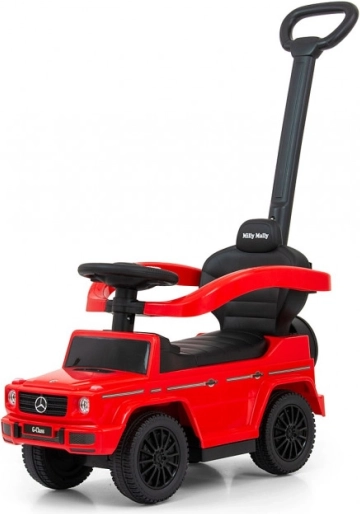 MERCEDES G350d Jeździk na kierownicy czerwony