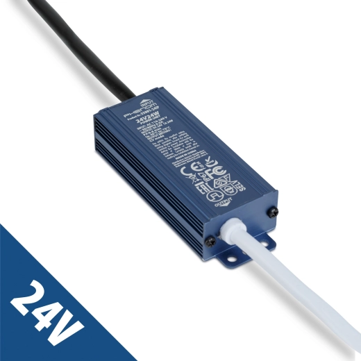 Stabilizowany zasilacz sieciowy 24 V DC 24 W 1 A IP67