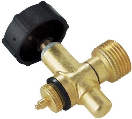 Jednokierunkowy zawór odcinający do butli propan-butan