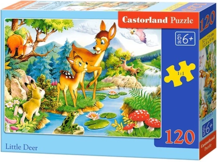 Puzzle dla dzieci Little Deer, 120 elementów