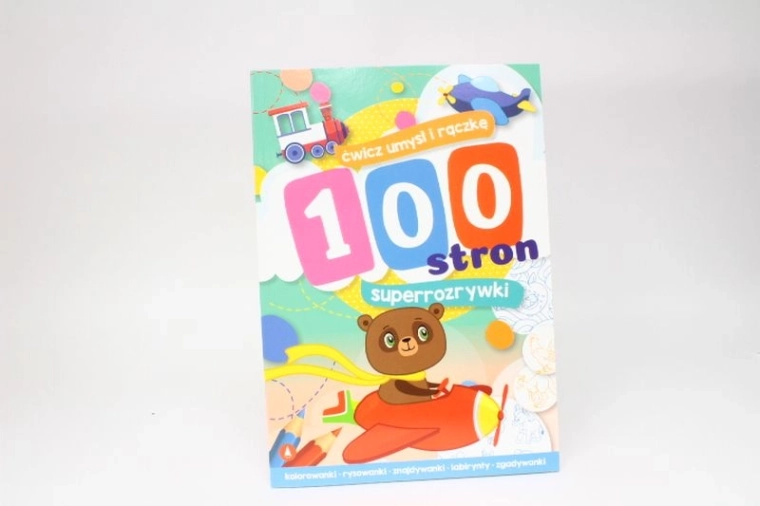 Edukacyjno-rozrywkowy blok 100 stron