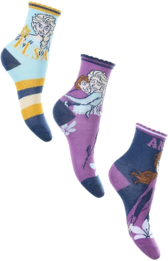 Zestaw skarpetek Frozen - 3 pary