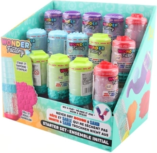 Niewysychająca masa plastyczna i piasek 4D WONDER FACTORY