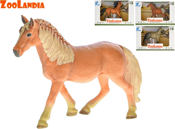 Zoolandia plastikowa figurka konia 12–15 cm