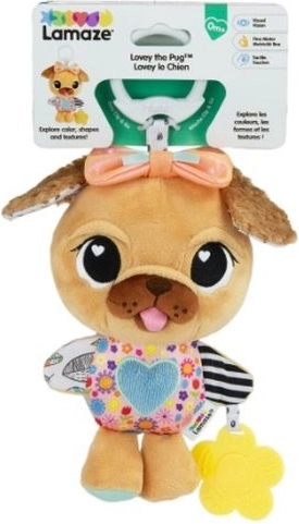 TOMY Lamaze zawieszka – zabawka mopsek Marlenka