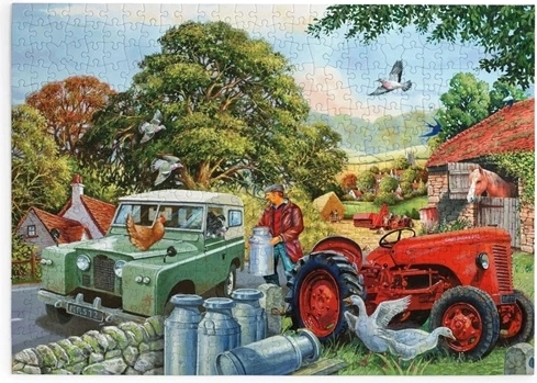 Puzzle Bob i jego pies, 500 dużych elementów