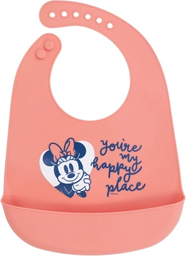 Silikonowy śliniak Stor Minnie