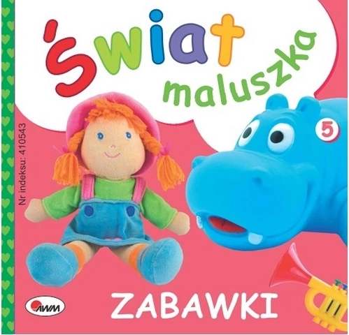 Świat maluszka: zabawki – kartonowa książeczka harmonijkowa