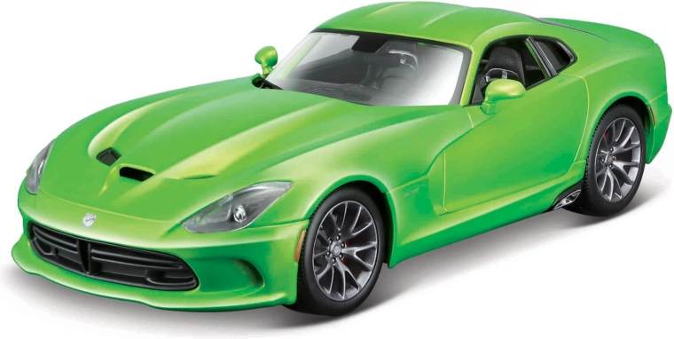 Maisto SRT Viper GTS 2013 metalowy model zielony 1:18