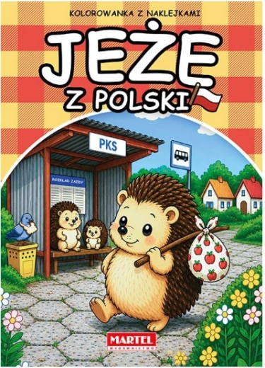 Jeże z Polski z naklejkami