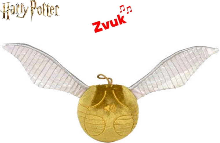 Harry Potter Złoty Znicz – pluszowy z dźwiękiem 22 cm
