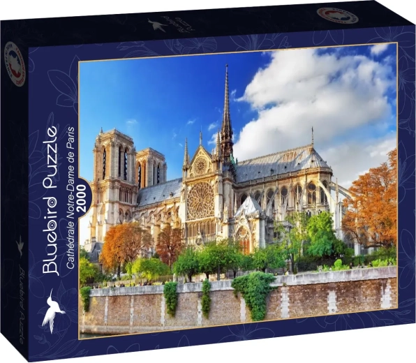 Puzzle Bluebird Katedra Notre-Dame w Paryżu, 2000 elementów