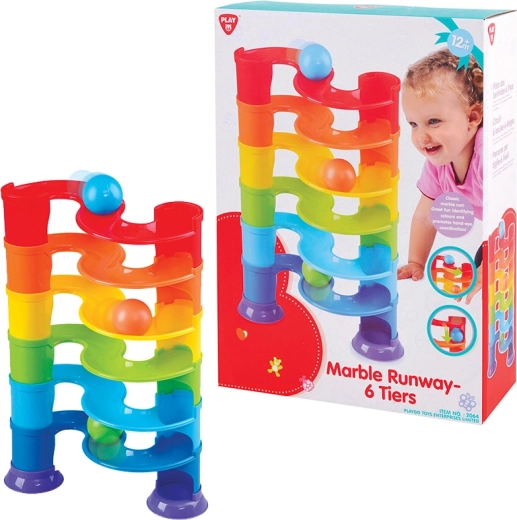 PLAYGO Tor kulkowy z 6 poziomami