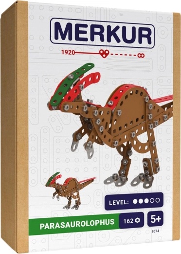 Merkur dinozaury: Parasaurolophus – metalowy zestaw konstrukcyjny 162 elementy