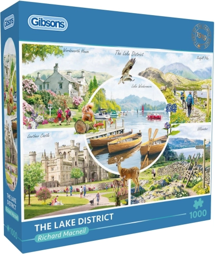 Puzzle Gibsons – kraina jezior, 1000 elementów