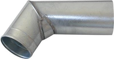 Kolano V 100 mm z ocynku