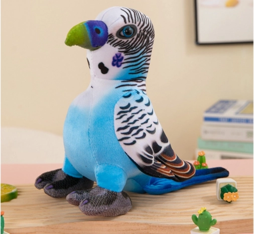 Pluszowa Papuga Niebieska 20 cm