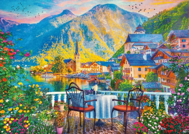 Puzzle Malowniczy Hallstatt 1000 elementów