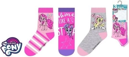 Zestaw skarpetek My Little Pony (3 pary)