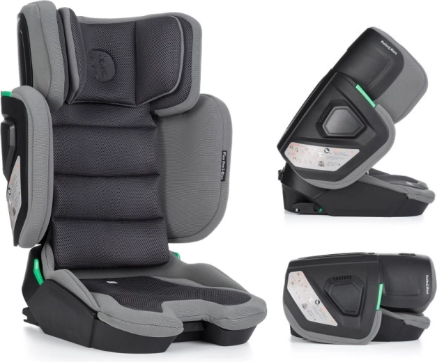 Petite&Mars fotelik samochodowy Flex Pro i-Size Grey Air 100–150 cm