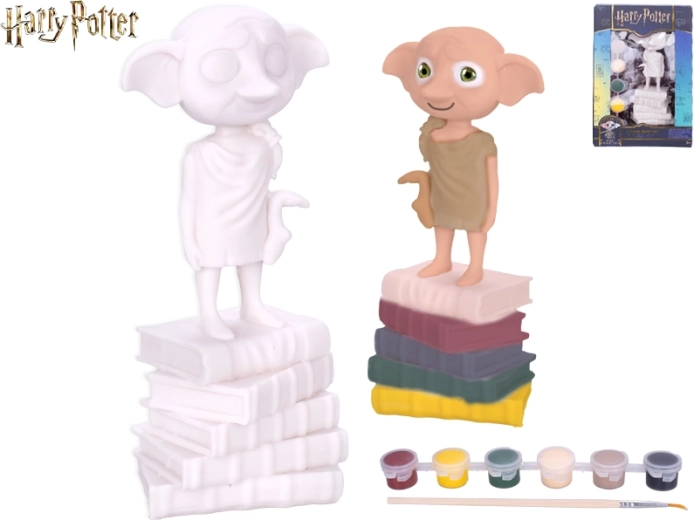 Harry Potter – malowanie figurki Zgredka w pudełku