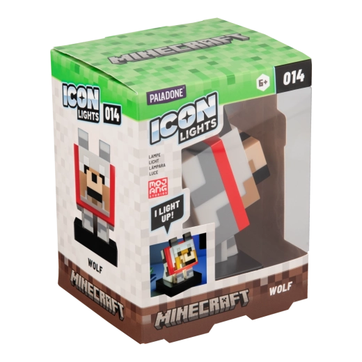 Paladone Minecraft icon light wilk
