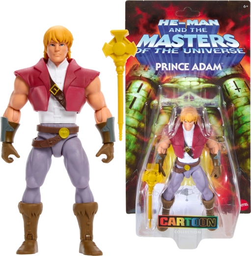 Masters of the Universe Prince Adam figurka 14 cm z akcesorium