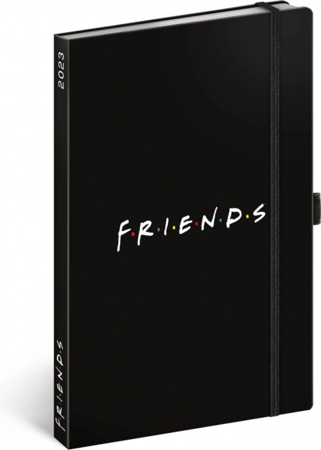 Liniowany notes NOTIQUE FRIENDS 13 × 21 cm