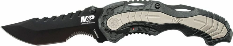 Nóż składany z asystą otwierania SMITH & WESSON M&P M.A.G.I.C., czarny/szary