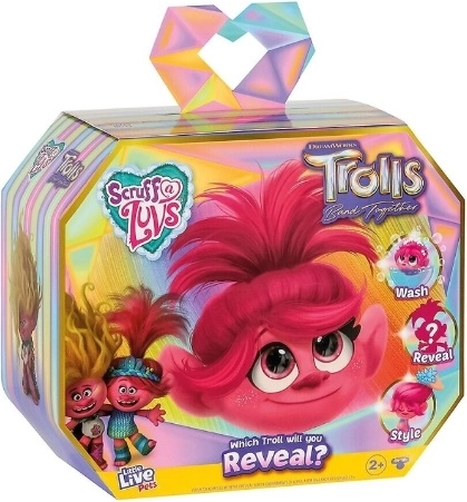 Little Live Pets Scruff-a-Luvs DreamWorks Trolls pluszowe zwierzątko-niespodzianka - 1 sztuka