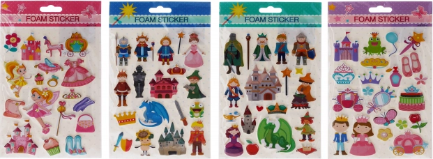 Naklejki Królestwo 14 × 25 cm