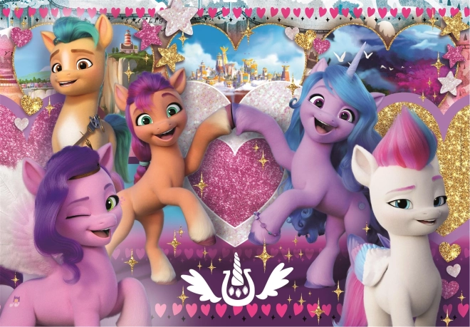 Puzzle My Little Pony: Kochające Kucyki Maxi 104 elementy