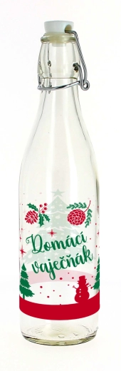 Butelka z zamknięciem patentowym 540 ml na domowy ajerkoniak