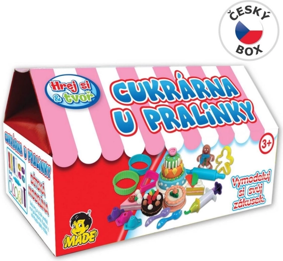 Plastelina MaDe – cukiernia U Pralinki zestaw kreatywny