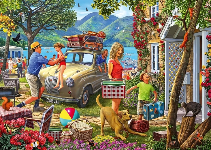Puzzle Wakacyjne Schronienie 1000 elementów