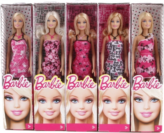 Lalka Barbie w modnej sukience