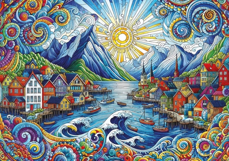 Puzzle Art Puzzle Celtowski wiatr 1500 elementów