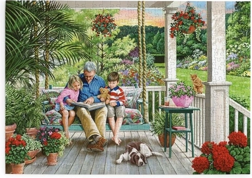 Puzzle House of Puzzles Czas na bajkę, 500 dużych elementów