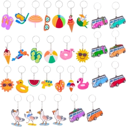 plażowy brelok z motywami morskimi