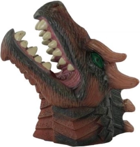 Gumowa pacynka dinozaura na rękę