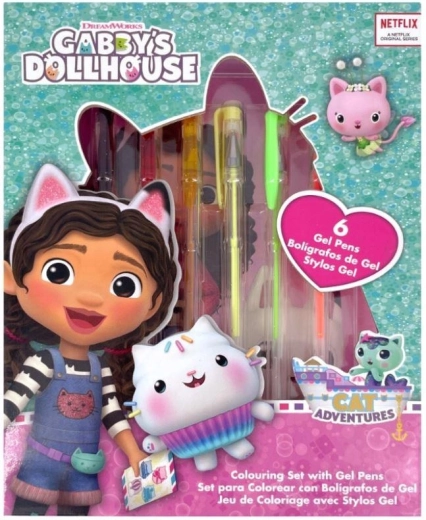Zestaw piśmienniczy GABBY’S DOLLHOUSE, 7 szt.